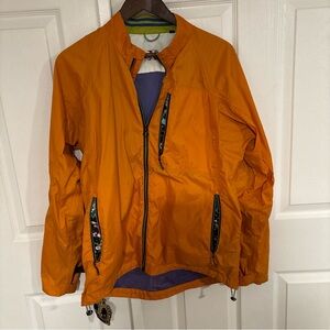 Robert Graham X Orange Jacket size Large with lined pockets